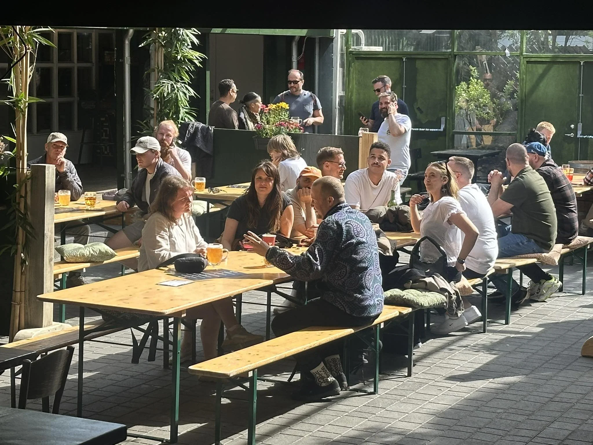 Lemmy beer garden